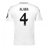 Real Madrid David Alaba #4 Kotipaita 2024-25 Lyhythihainen